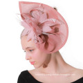 New Artiving Fashion Feather Sinamay Fascinators With Hair Clip for Dancing Party Wedding